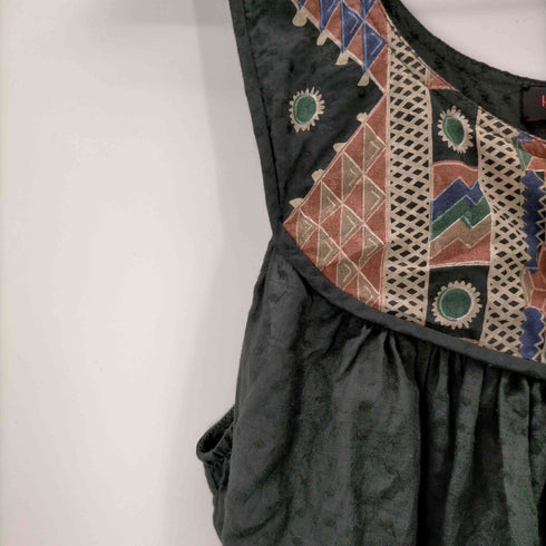 トップショップ TOPSHOP kate moss 総柄ワンピース レディース US:8